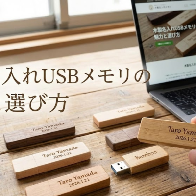 木製名入れUSBメモリの魅力と選び方-1